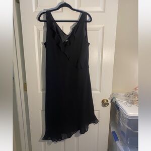 Black Ultra Dress Asymmetrical
